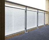 Flexible Stainless Steel Architectural Mesh Corrosion Resistant For Railings