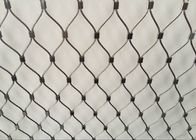 Architectural Stainless Steel Wire Rope Mesh / Hand Woven Rope Mesh For Swimming Pools